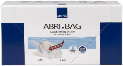 Abri-Bag Гигиенические впитывающие пакеты для судна 60x39 см купить оптом в Калининграде