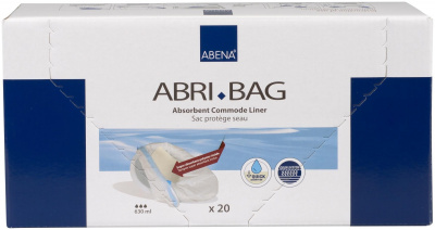 Abri-Bag Гигиенические впитывающие пакеты для туалета 51,5x39 см купить оптом в Калининграде