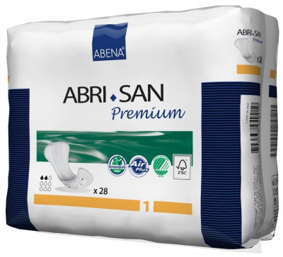 Урологические прокладки Abri-San Premium 1, 200 мл купить оптом в Калининграде
