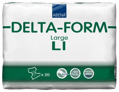 Delta-Form Подгузники для взрослых L1 купить оптом в Калининграде
